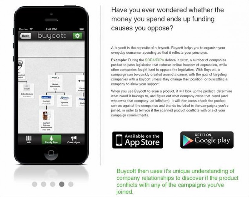 Buycott, l'app per la spesa consapevole