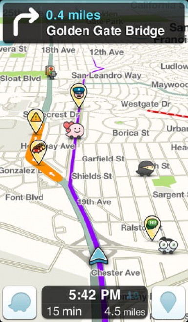 Waze, dopo Fb anche Google lo vuole