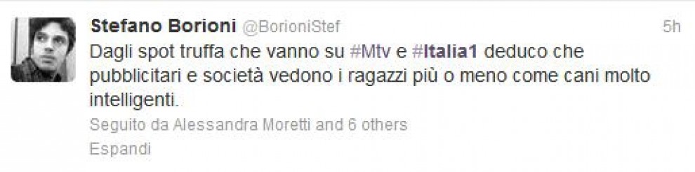 Stasera in tv c'&egrave; Twitter
