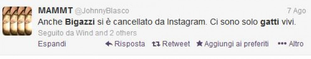 Stasera in tv c'&egrave; Twitter